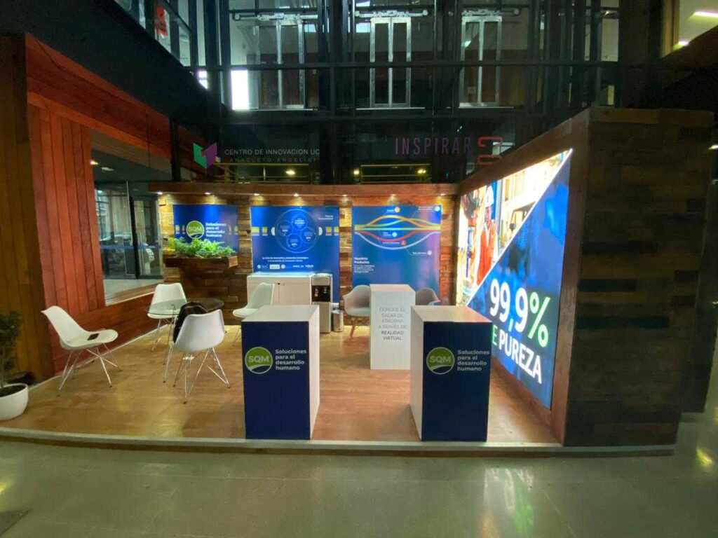 Stands, Exhibidores y Muebles para Ferias Empresariales