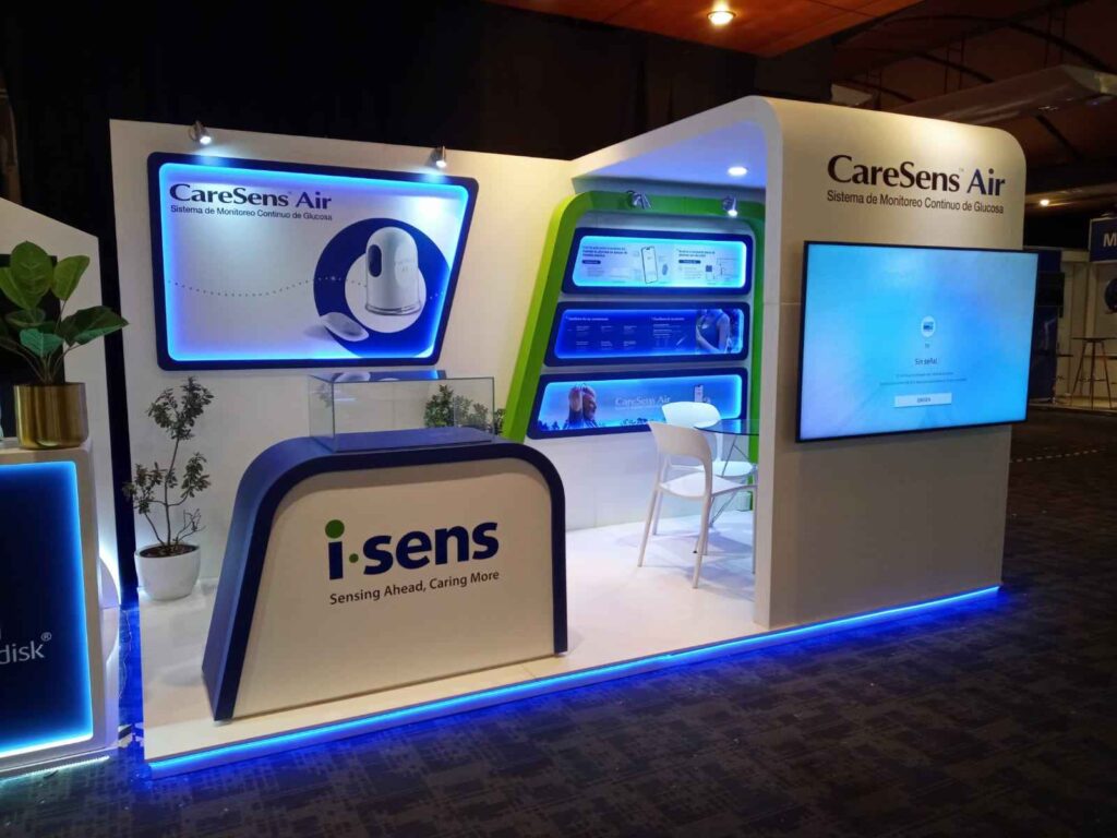 Stand modular para I Sens